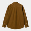 Camisa Carhartt Wip Madison Ls Deep Brown