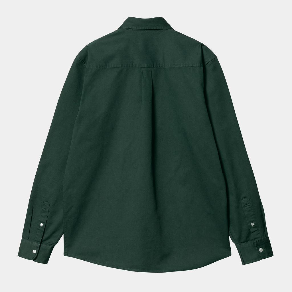 Camisa Carhartt Wip Madison Ls Green Wax