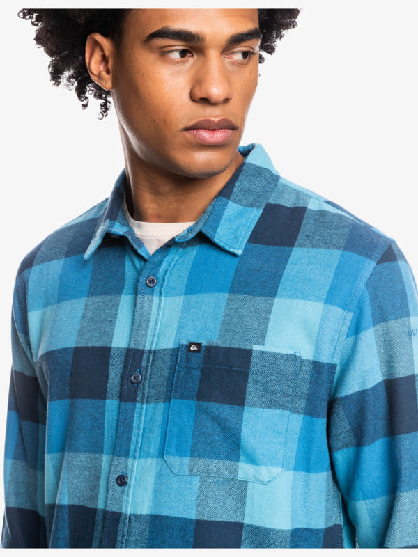 Camisa Quiksilver Motherfly Delph Blue