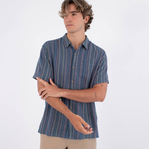 Camisa Hurley Oceanside SS Monsoon