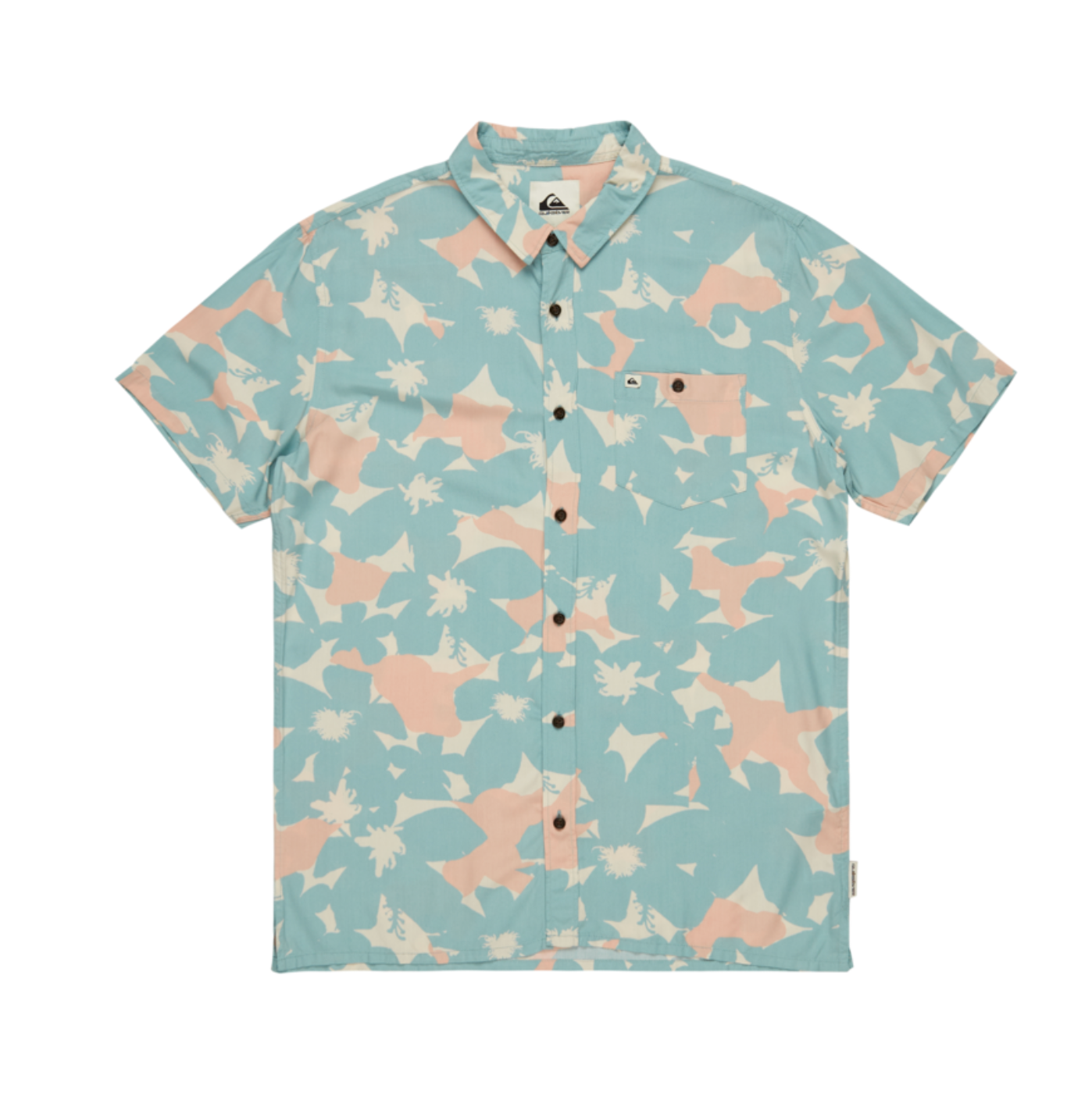 Camisa Quiksilver Safe Paradise Aquifer Handtman