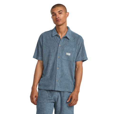 Camisa Rvca That'll do shirt Green Haze