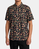 Camisa RVCA Morning Glory hombre camisa floral surf RVCA manga corta.