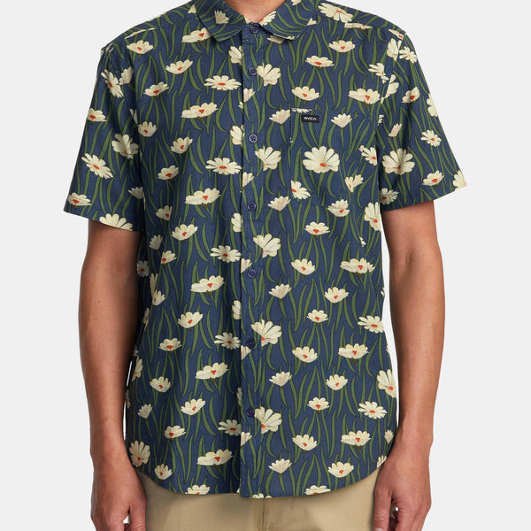 Camisa Rvca Rvgazi Moody Blue