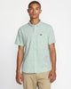 Camisa RVCA That'll Do Green Haze hombre camisa surf RVCA manga corta color verde.