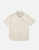 Camisa Salty Crew Drifter UV Button Up Birch hombre beige clara protección solar verano