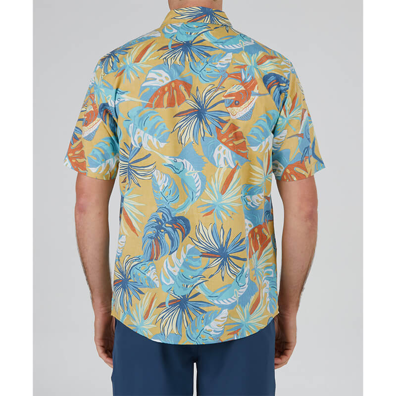 Camisa Salty Crew Large Kine Seaweed