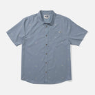 Camisa Salty Crew Micro Vibes Tech Deep Sea hombre camisa surf técnica manga corta.