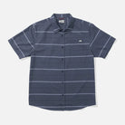 Camisa Salty Crew Skipper Tech Dark Lava hombre camisa surf técnica manga corta.