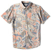 Camisa Vissla Groove Move Coral Fade hombre camisa surf manga corta viscosa.