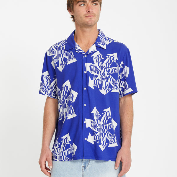 Camisa Volcom Boldstone Royal