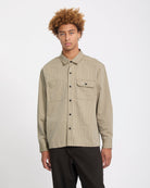 Camisa Volcom Tradestone Light Khaki para hombre - vista oficial 1