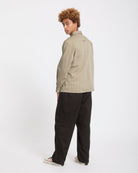 Camisa Volcom Tradestone Light Khaki para hombre - vista oficial 10