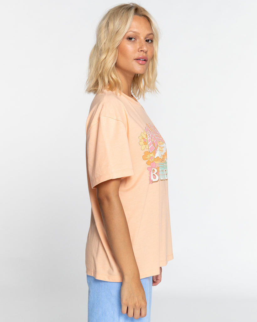 Camiseta Billabong Aloha Forever Light Melon