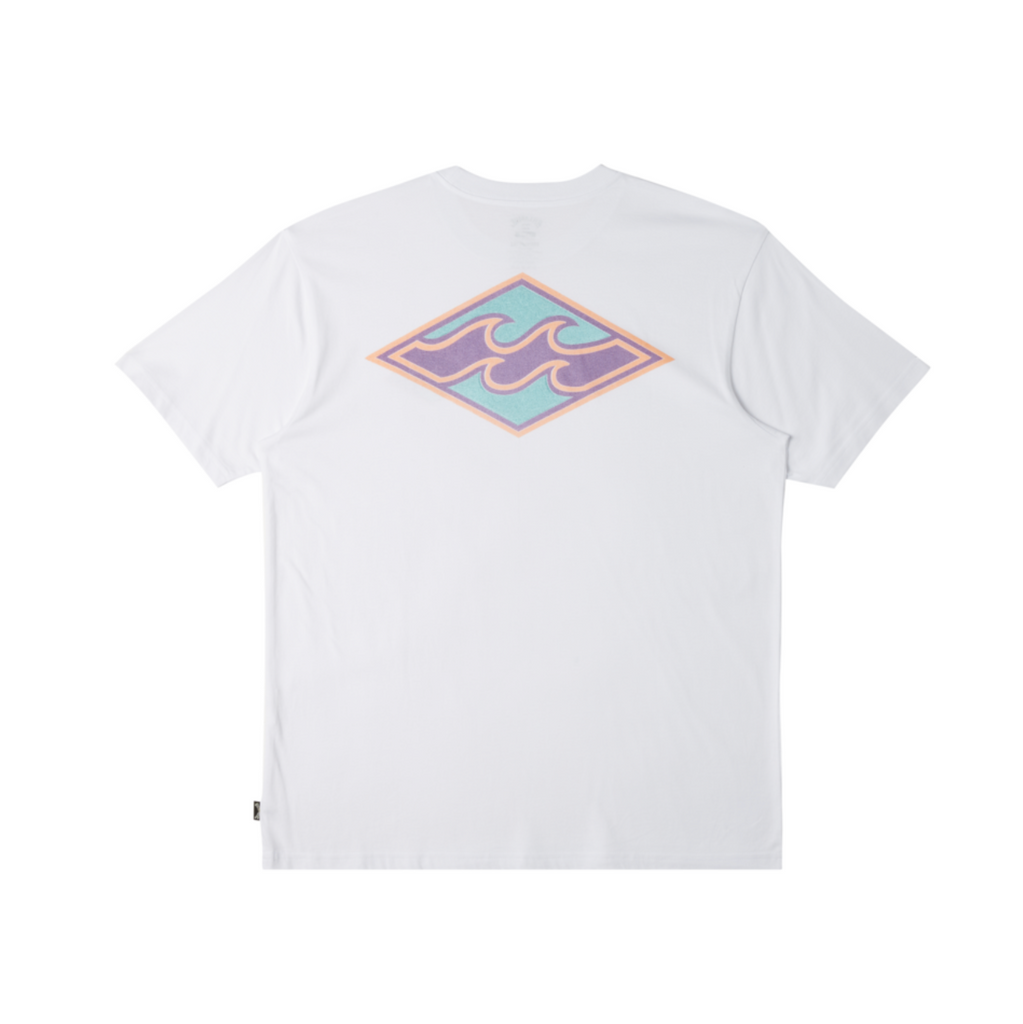 Camiseta Billabong Crayon Wave White Chalk