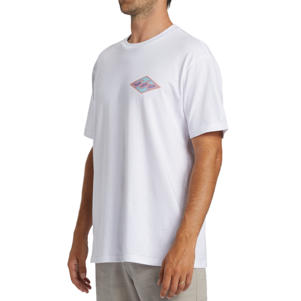 Camiseta Billabong Crayon Wave White Chalk