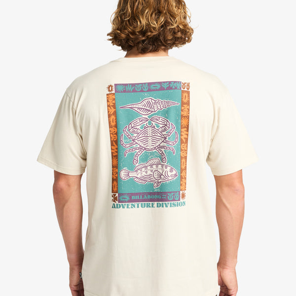 Camiseta Billabong Fauna Chino Beige