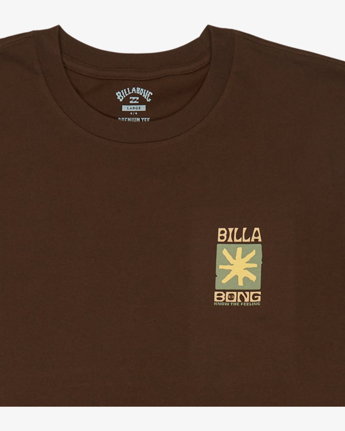 Camiseta Billabong Good Times Dark Brown
