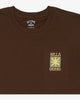 Camiseta Billabong Good Times Dark Brown