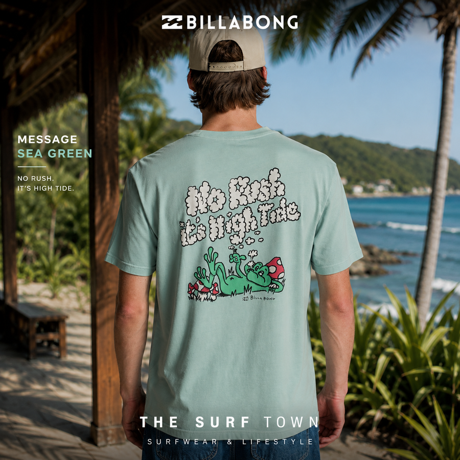 Camiseta Billabong Message Sea Green en vídeo