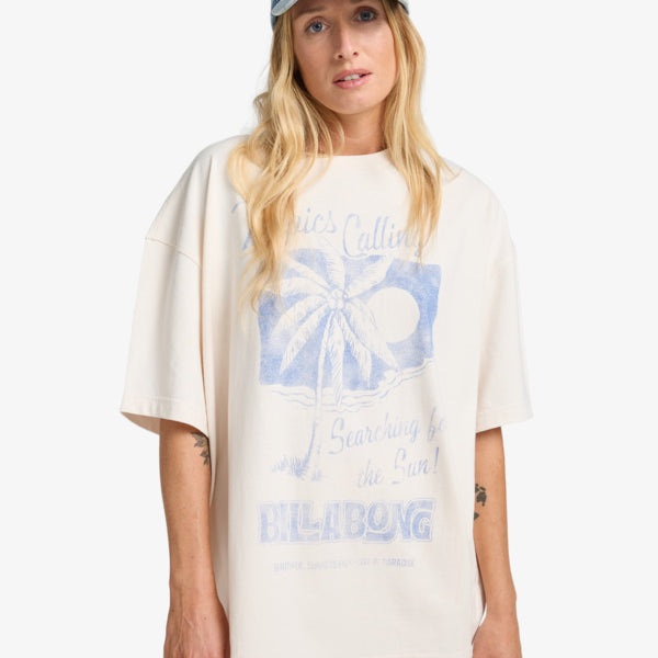 Camiseta Billabong This Sunny Time Salt Crystal