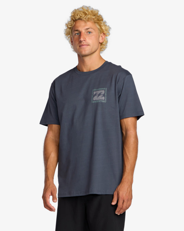 Camiseta Billabong Trail ADiv Midnight Blue hombre azul manga corta surf