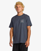 Camiseta Billabong Trail ADiv Midnight Blue hombre azul manga corta surf