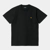 Camiseta Carhartt Chase Black Gold