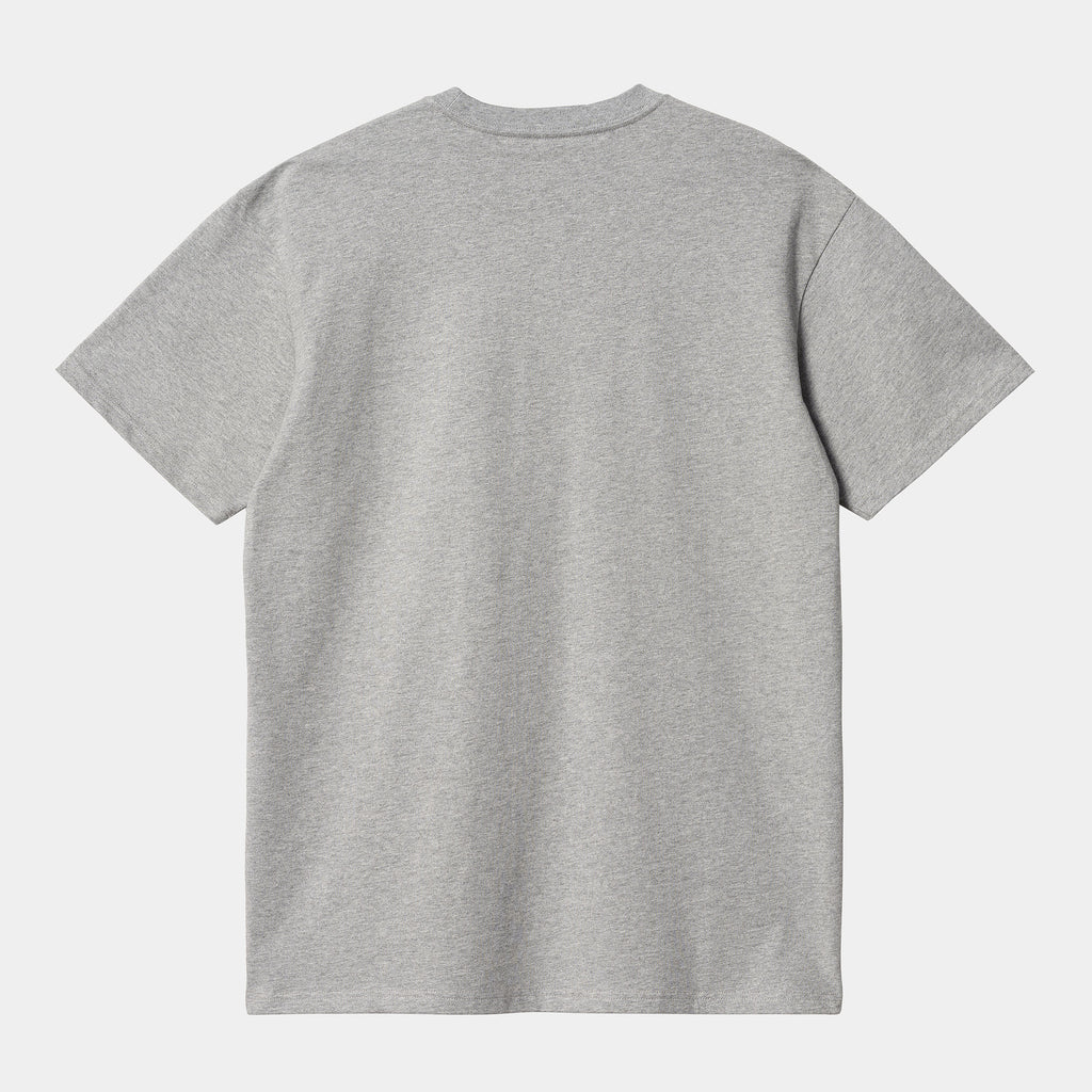 Camiseta Carhartt Wip Chase Grey Heather