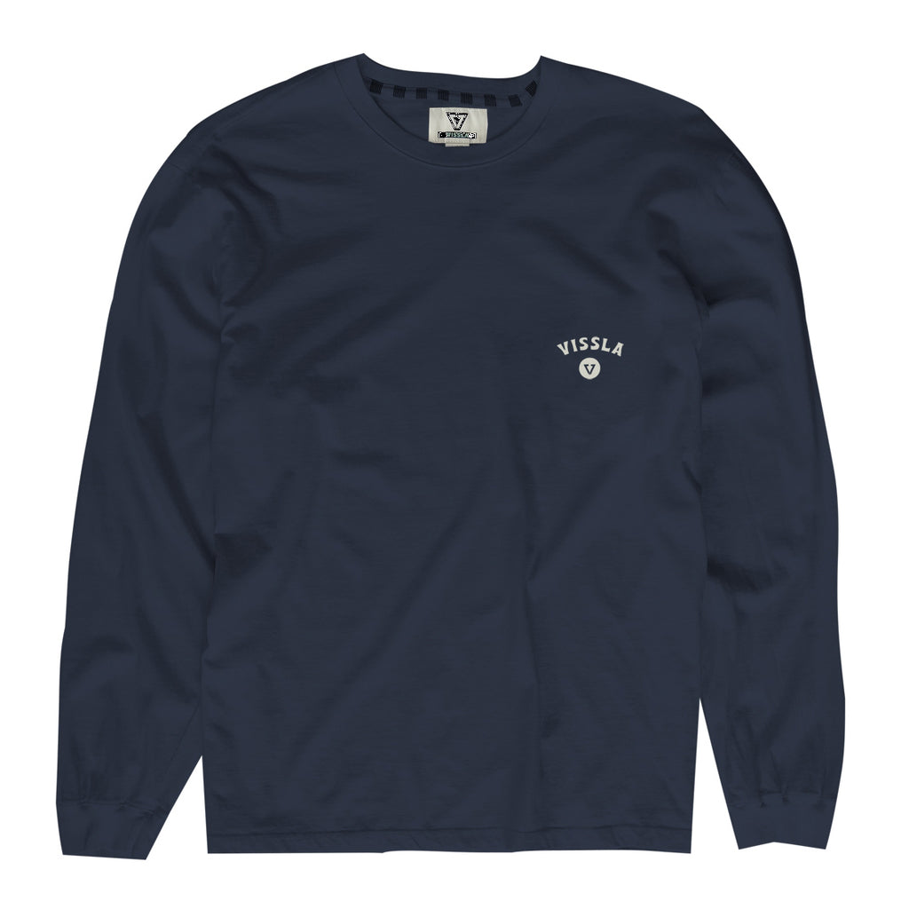 Camiseta Vissla Quality Goods Navy LS