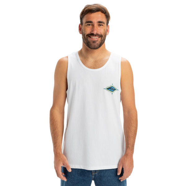 Camiseta Quiksilver Beach Blast Tank White