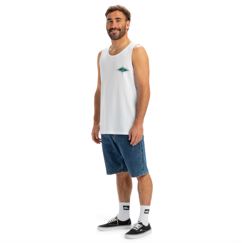 Camiseta Quiksilver Beach Blast Tank White