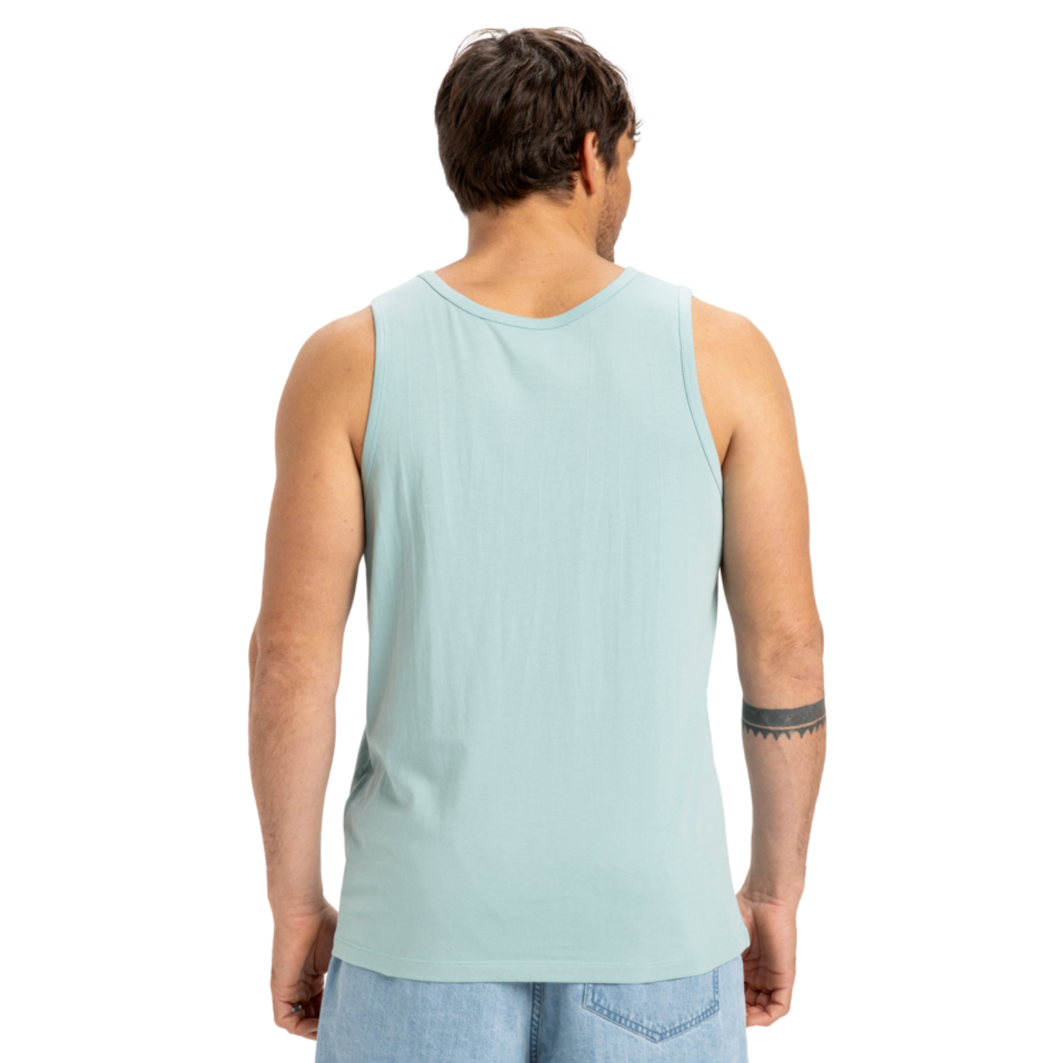 Camiseta Quiksilver Comp Logo Tank Aquifer