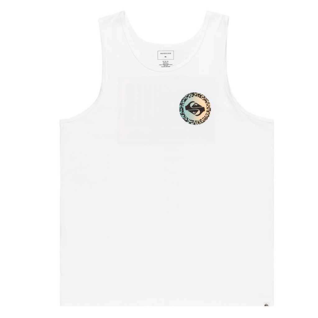 Camiseta Quiksilver Long Fade Tank White