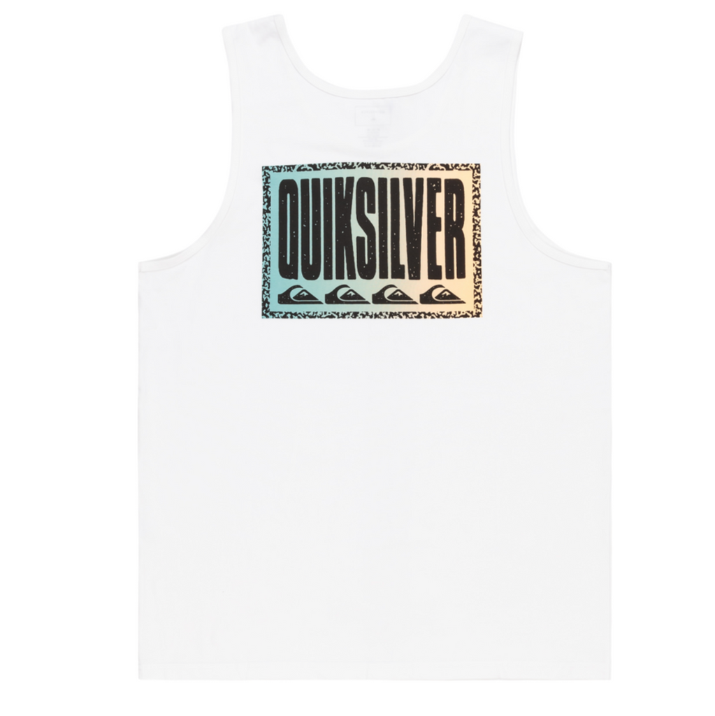 Camiseta Quiksilver Long Fade Tank White