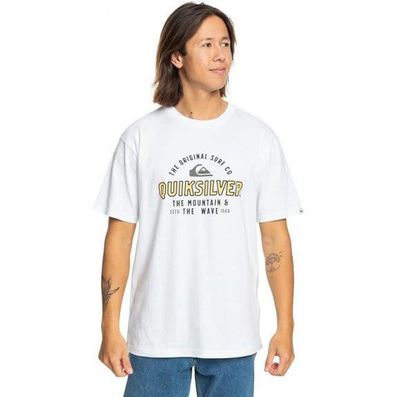 Camiseta Quiksilver Floating Around White
