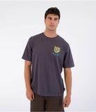Camiseta Hurley Etam Tiger hombre con estampado de tigre en la espalda y logo frontal