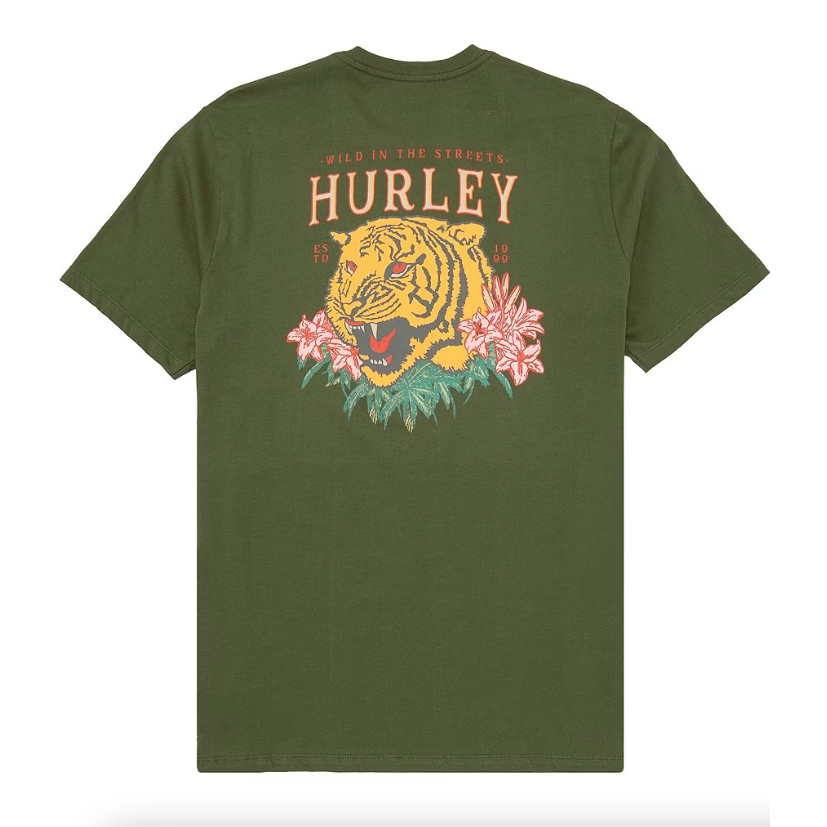 Camiseta Hurley EVD Tiger Palms