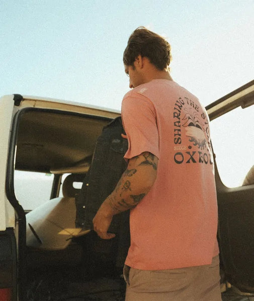 Camiseta Oxbow Stocked Dusty Rose