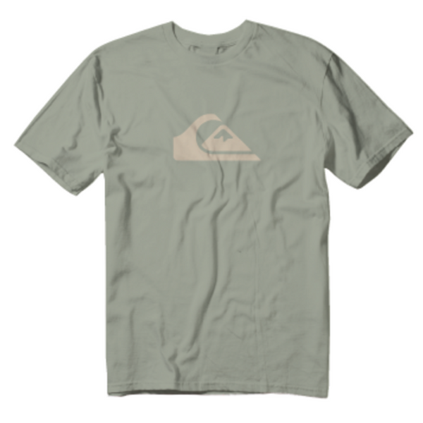 Camiseta Quiksilver Comp Logo Desert Sage