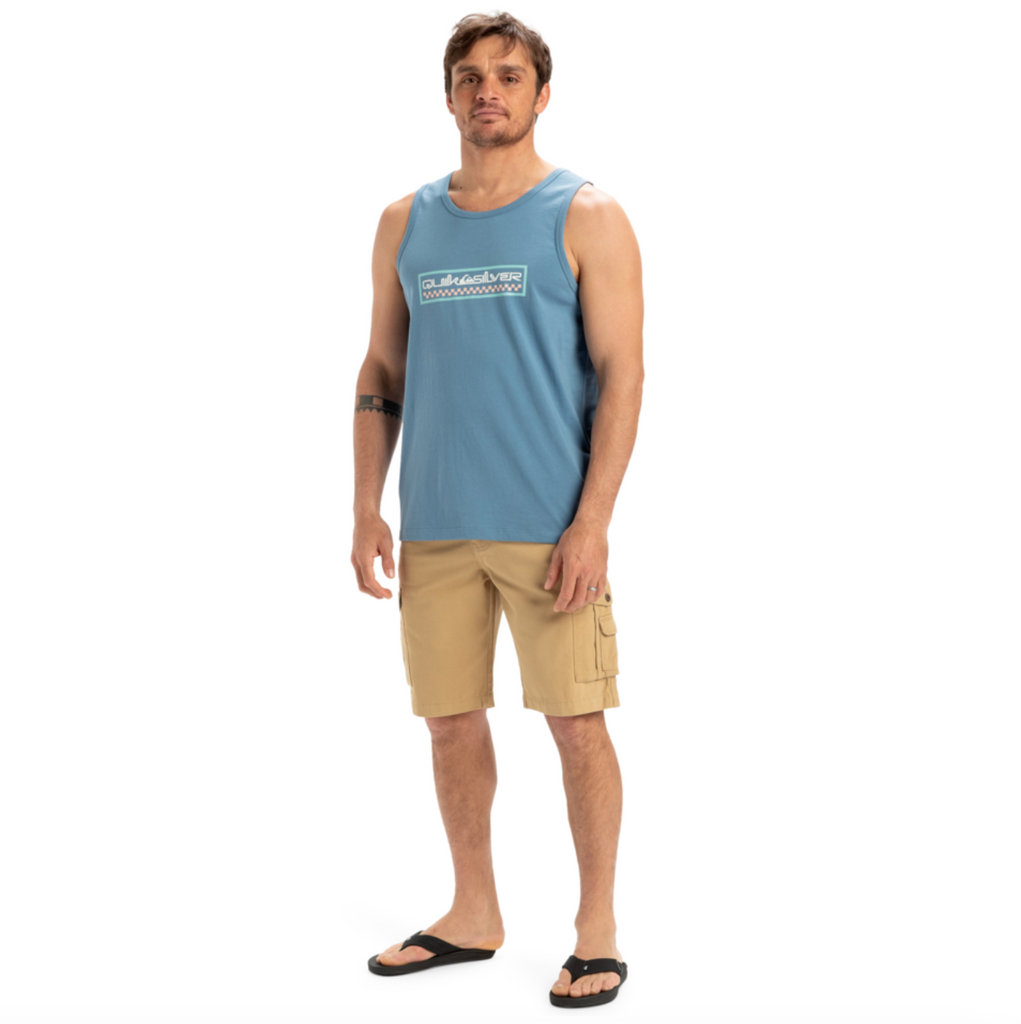Camiseta Quiksilver Sun Dagger Tank Coronet Blue