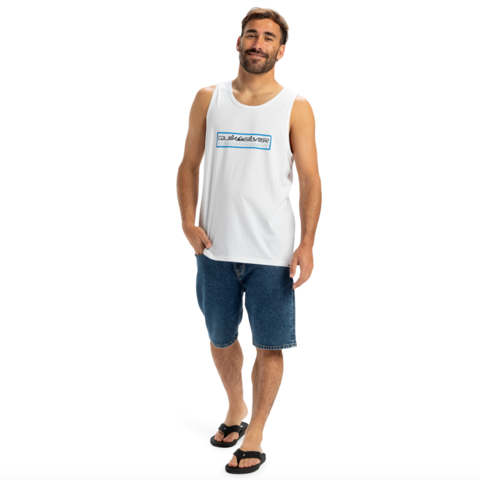 Camiseta Quiksilver Sun Dagger Tank White