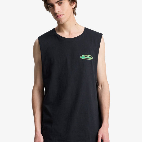 Camiseta Quiksilver EV Quikglobe Muscle Black