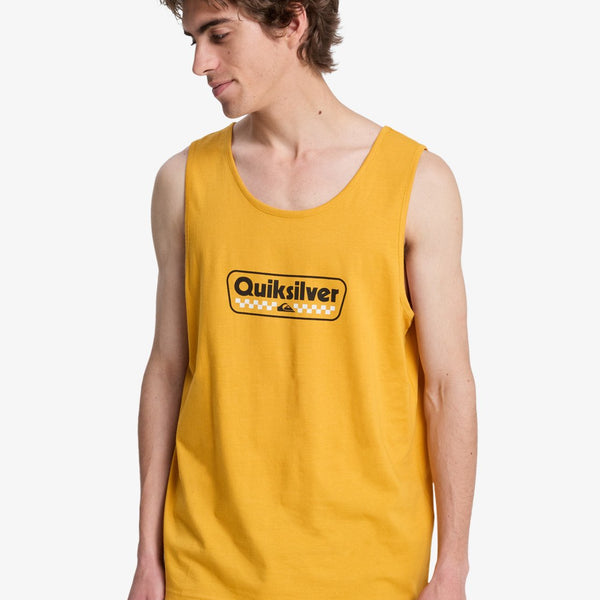 Camiseta Quiksilver EV Starting Grid Mineral Yellow