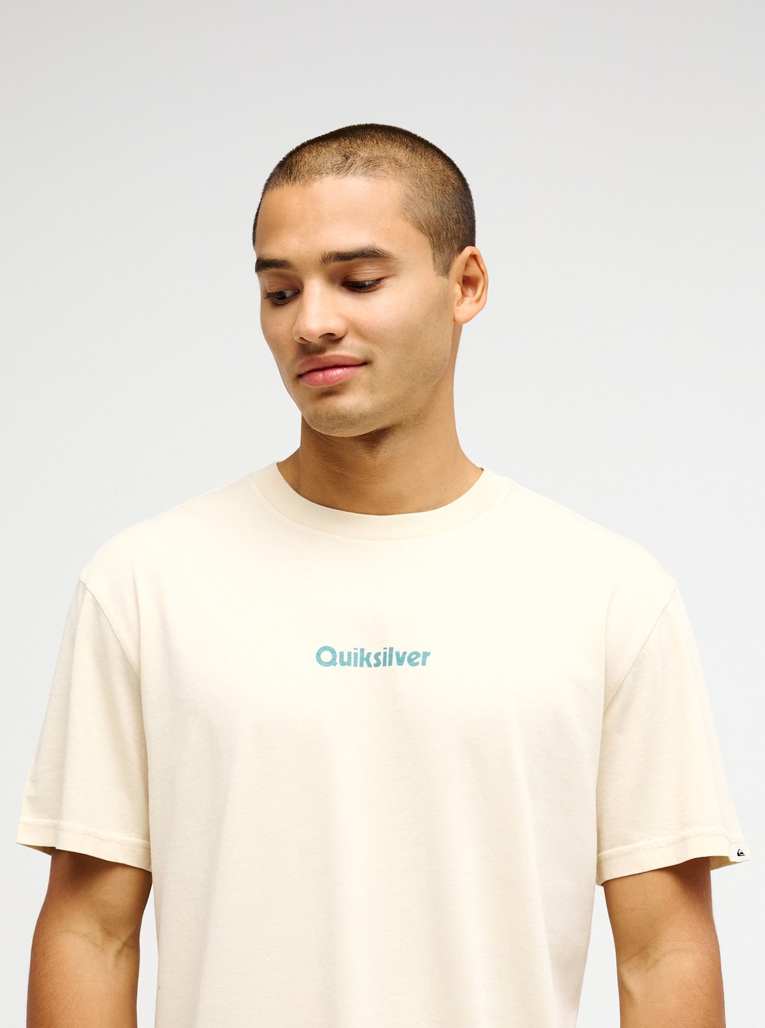 Camiseta Quiksilver Evo Rays Bone White, detalle del producto