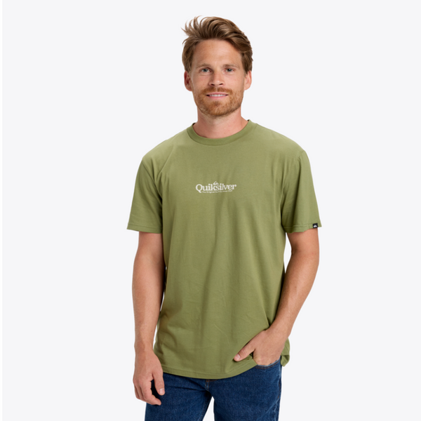 Camiseta Quiksilver Fineline Loden Green