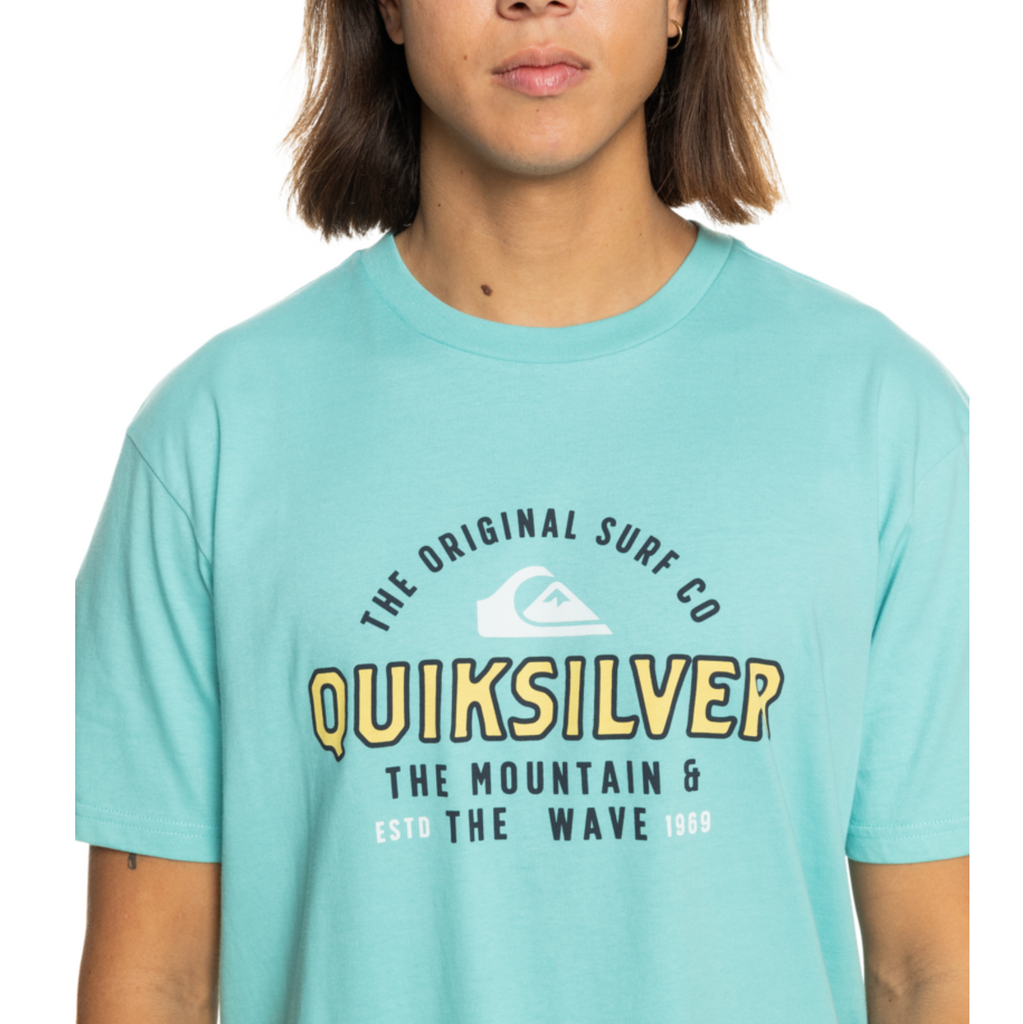 Camiseta Quiksilver Floating Around Marine Blue