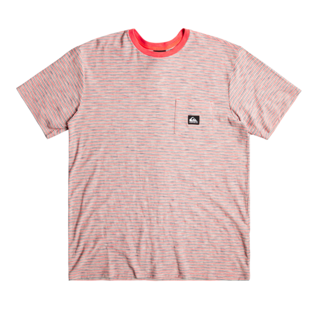 Camiseta Quiksilver Kentin Pocket Spiced Coral