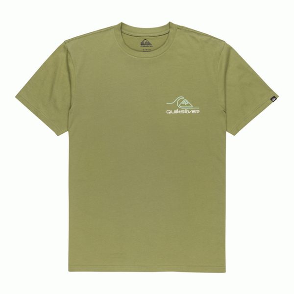 Camiseta Quiksilver Light Waves Loden Green