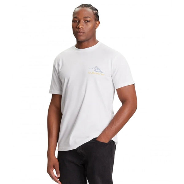 Camiseta Quiksilver Light Waves White